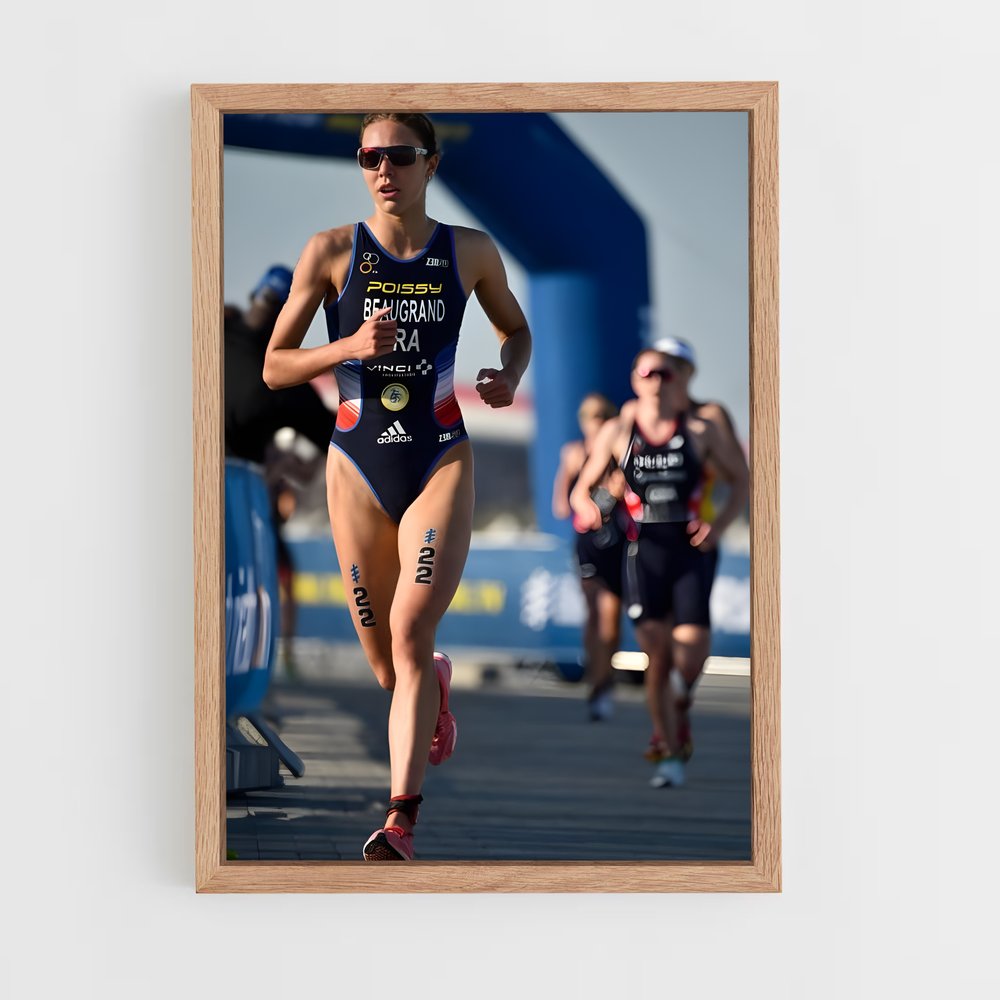 Poster La Course de Cassandre – affiche Athlétisme (vue 4)